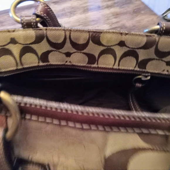 Authentic Coach patchwork shoulder bag - Picture 6 of 7